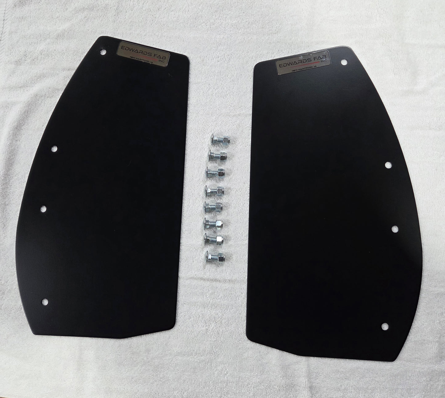 72" Polaris plow side plates.